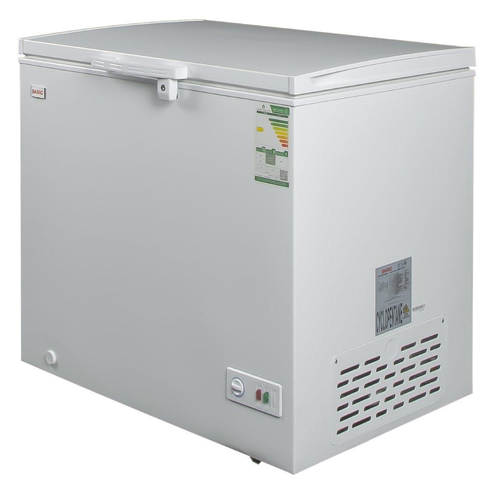 سعر Basic Chest Freezer 8.8 CFT (BCSW250) White في الكويت اكسايت