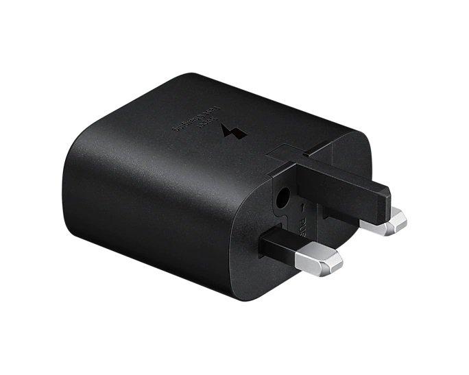 Samsung 25W Wall Charger with Type C Cable - Black