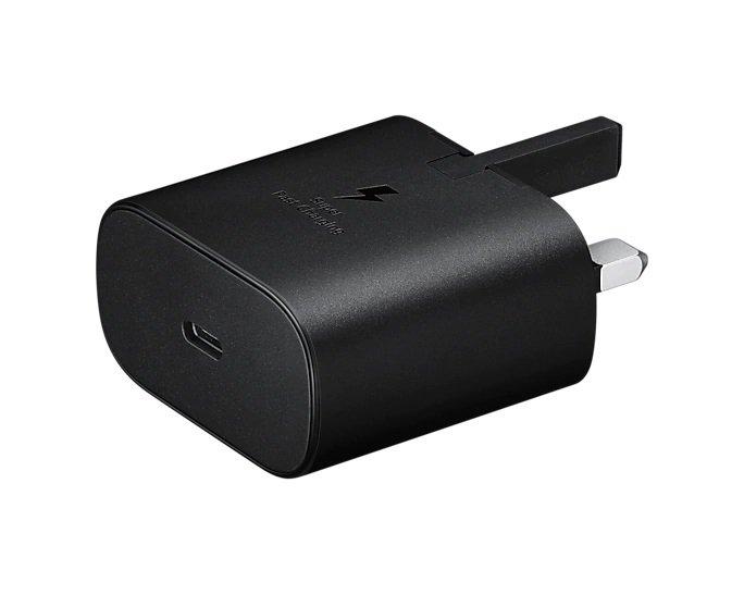 Samsung 25W Wall Charger with Type C Cable - Black
