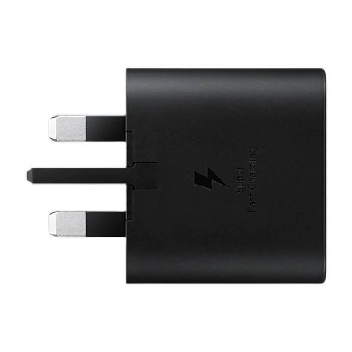 Samsung 25W Wall Charger with Type C Cable - Black