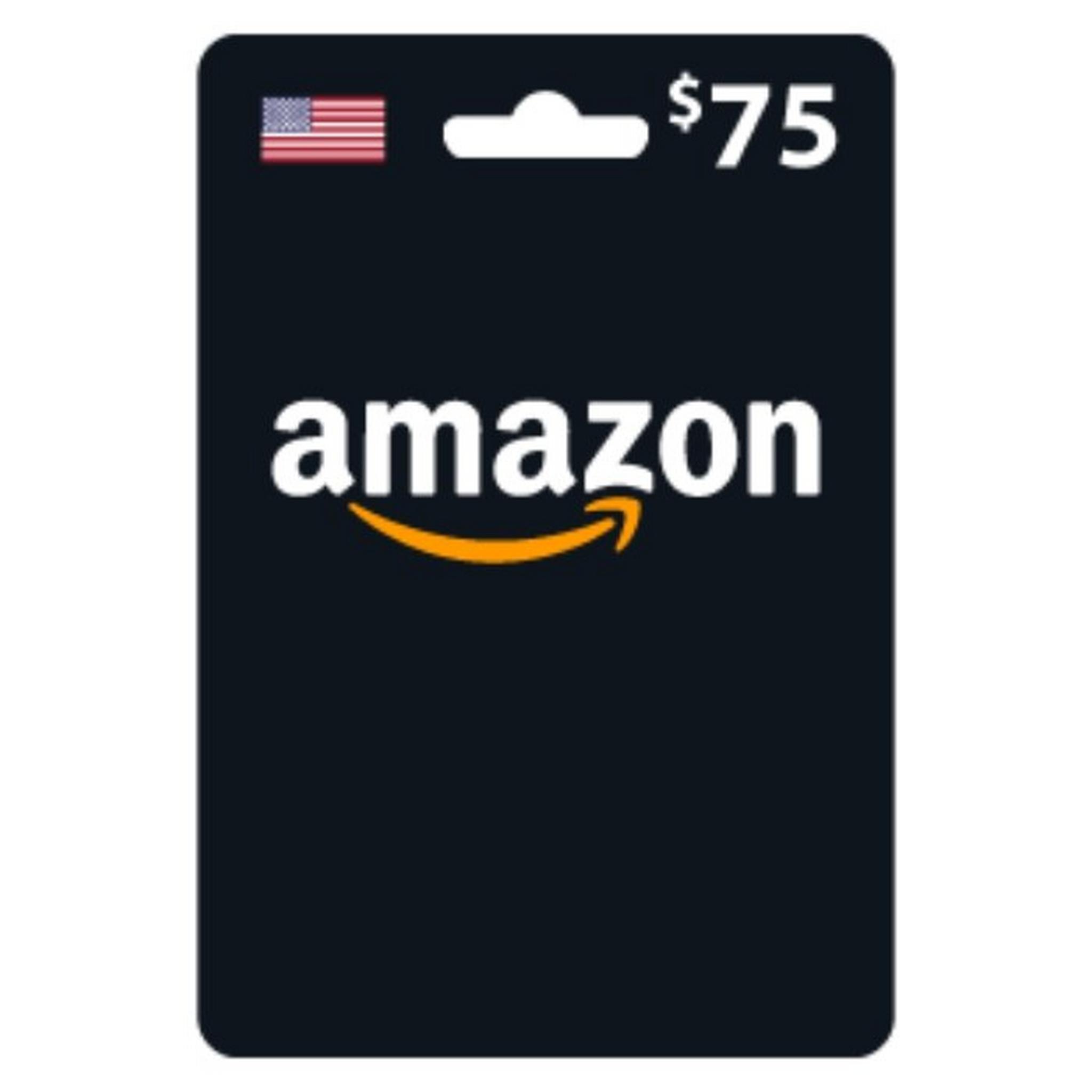 Amazon Gift Card $75 (U.S. Account)