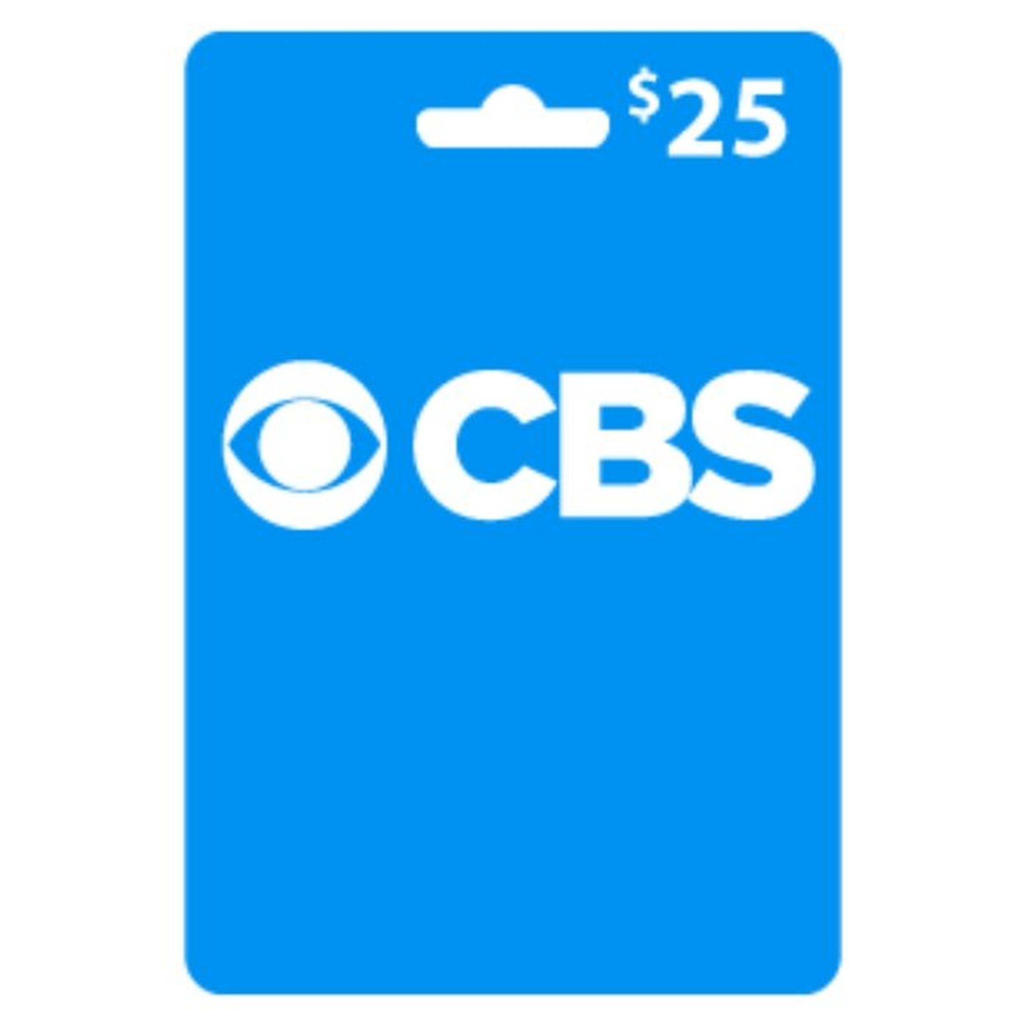 CBS All Access Gift Card $25