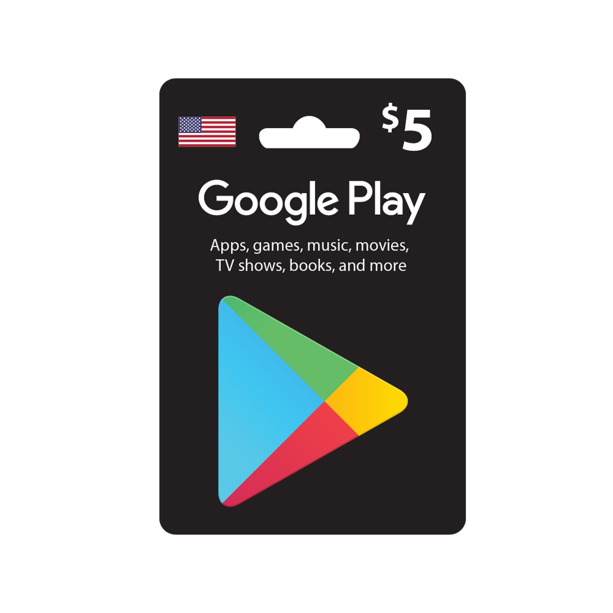 Google Play Digital Gift Card 5$ - US Account