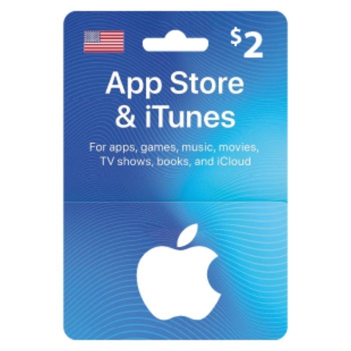Buy Apple app store & itunes gift card $2 in Kuwait