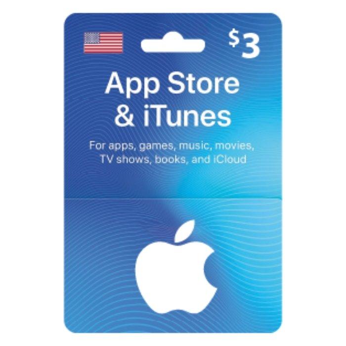 Buy Apple app store & itunes gift card $3 in Kuwait