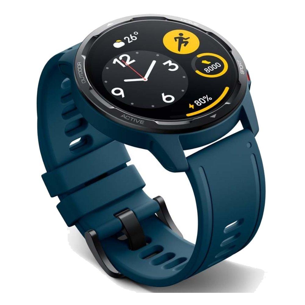 Xiaomi watch s1 active, 46mm, aluminum body, rubber strap - ocean blue  price in Kuwait, X-Cite Kuwait