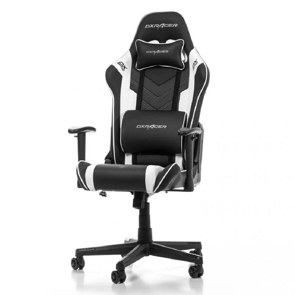 DXRacer P Series Gaming Chair, GC-P132-NW-F2-158 – White& Black