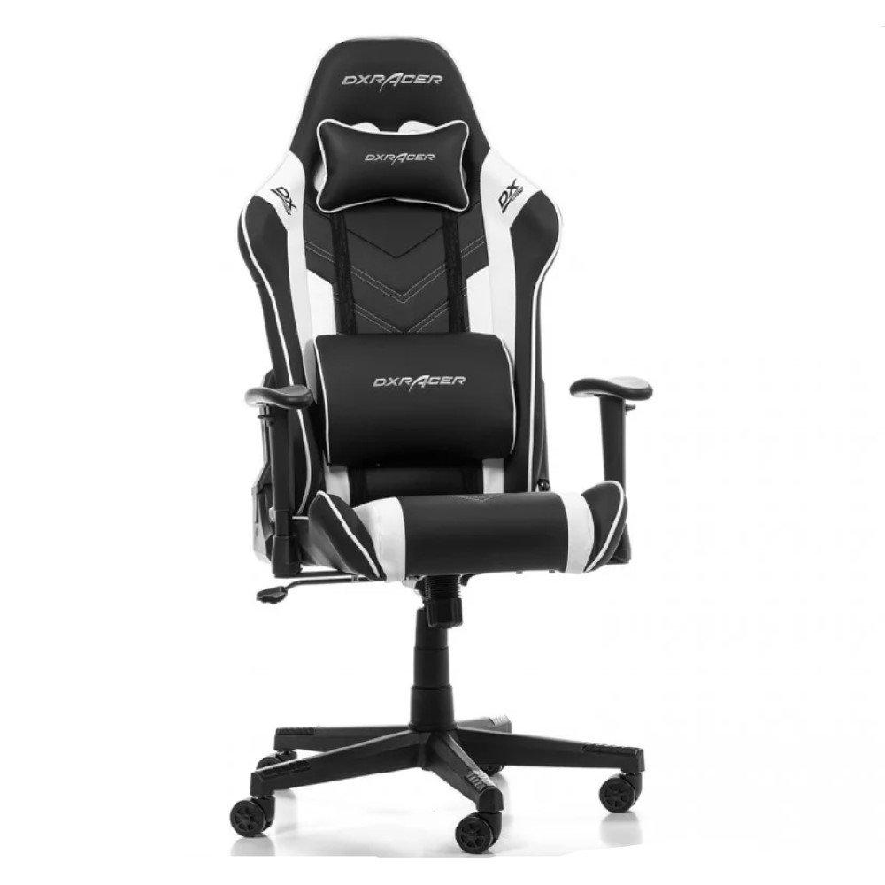 DXRacer P Series Gaming Chair, GC-P132-NW-F2-158 – White& Black