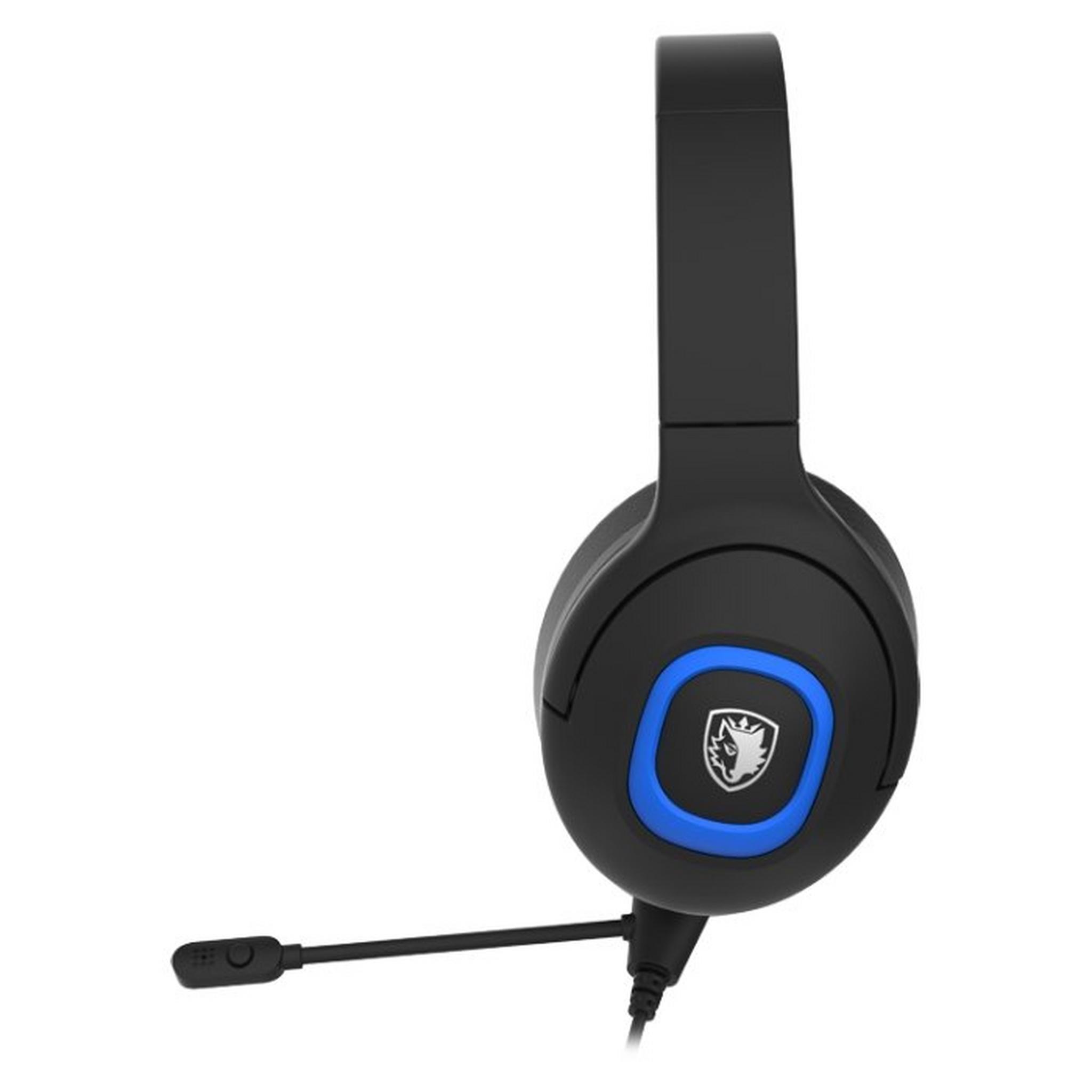Sades Shaman Gaming Headset - Blue