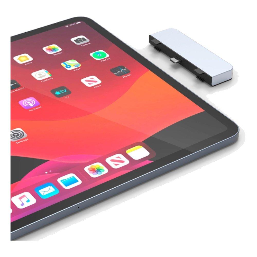 Hyper HyperDrive 4-in-1 USB-C Hub for iPad - Silver