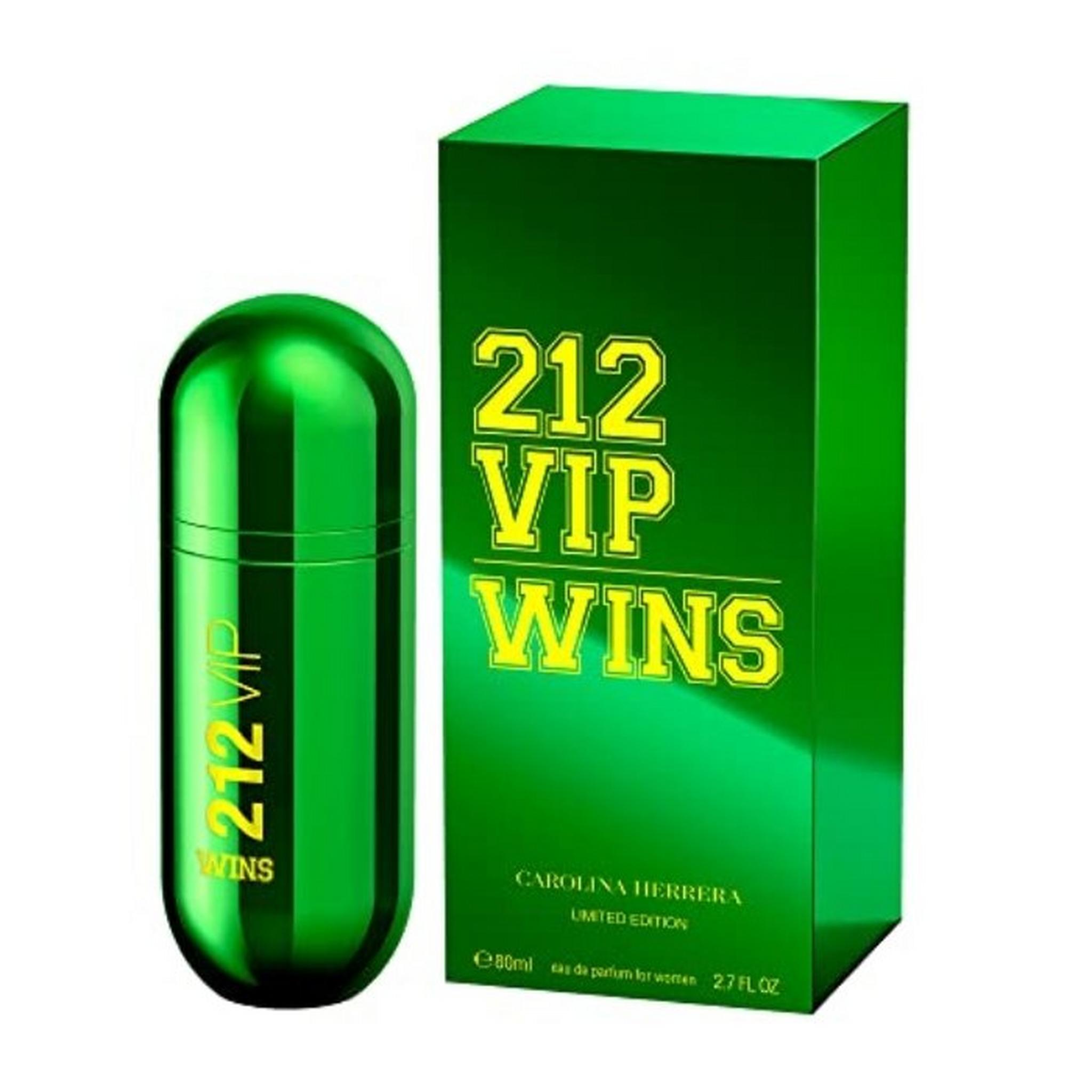 Carolina Herrera 212 Vip Wins For Women Eau de Parfum 80Ml