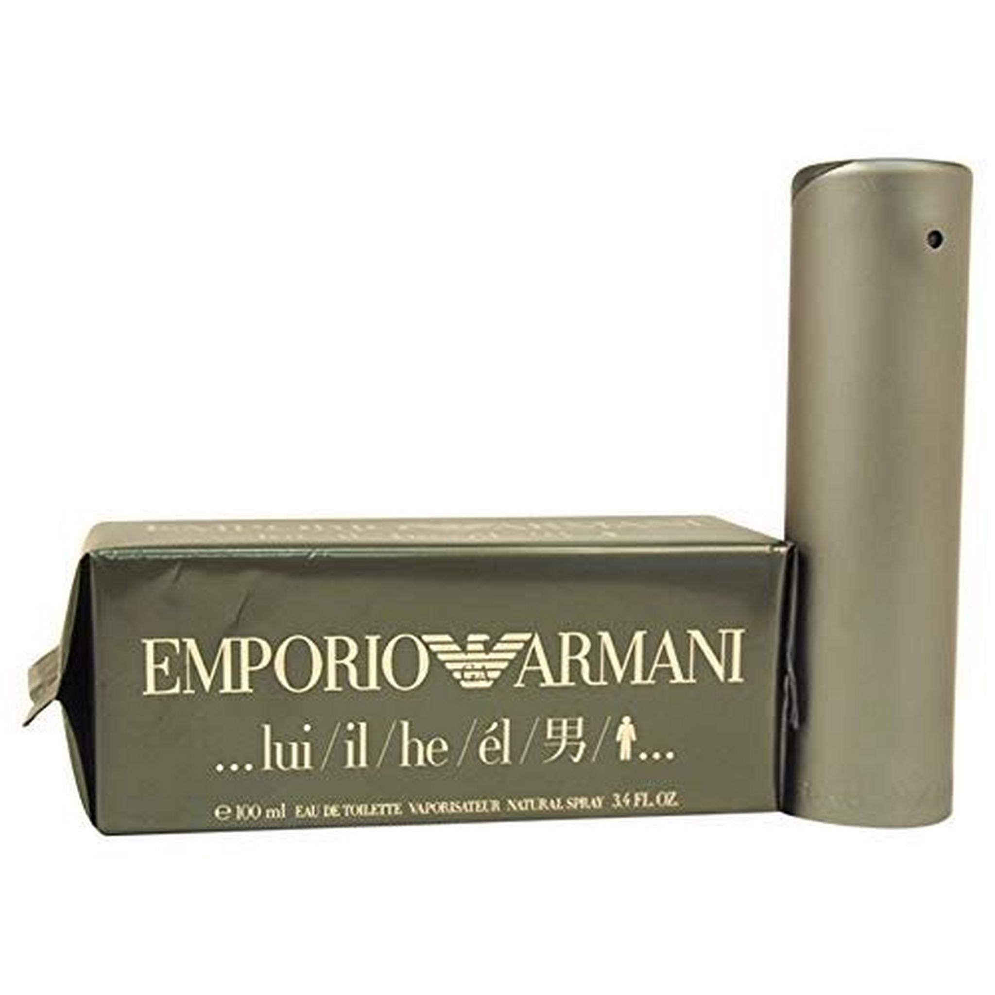 Emprori Armani He By Giorgio Armani for Men Eau de Toilette 100ml Price ...