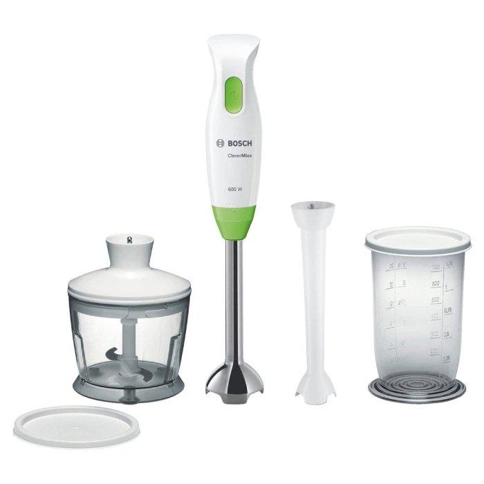 Buy Bosch hand blender, chopper capacity 900ml, beaker capacity 150ml, msm2623ggb – white in Kuwait