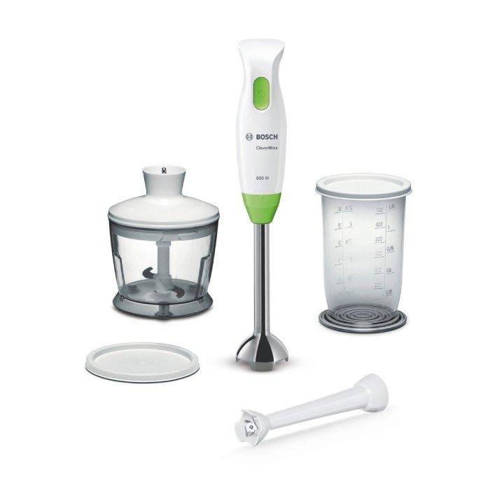 BOSCH Hand Blender, Chopper Capacity 900ml, Beaker Capacity 150ml, MSM2623GGB – White