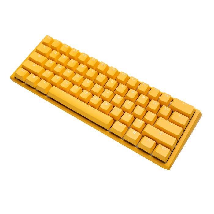 Ducky One 3 Mini Mechanical Keyboard, RGB Backlit, DKON2161ST – Yellow