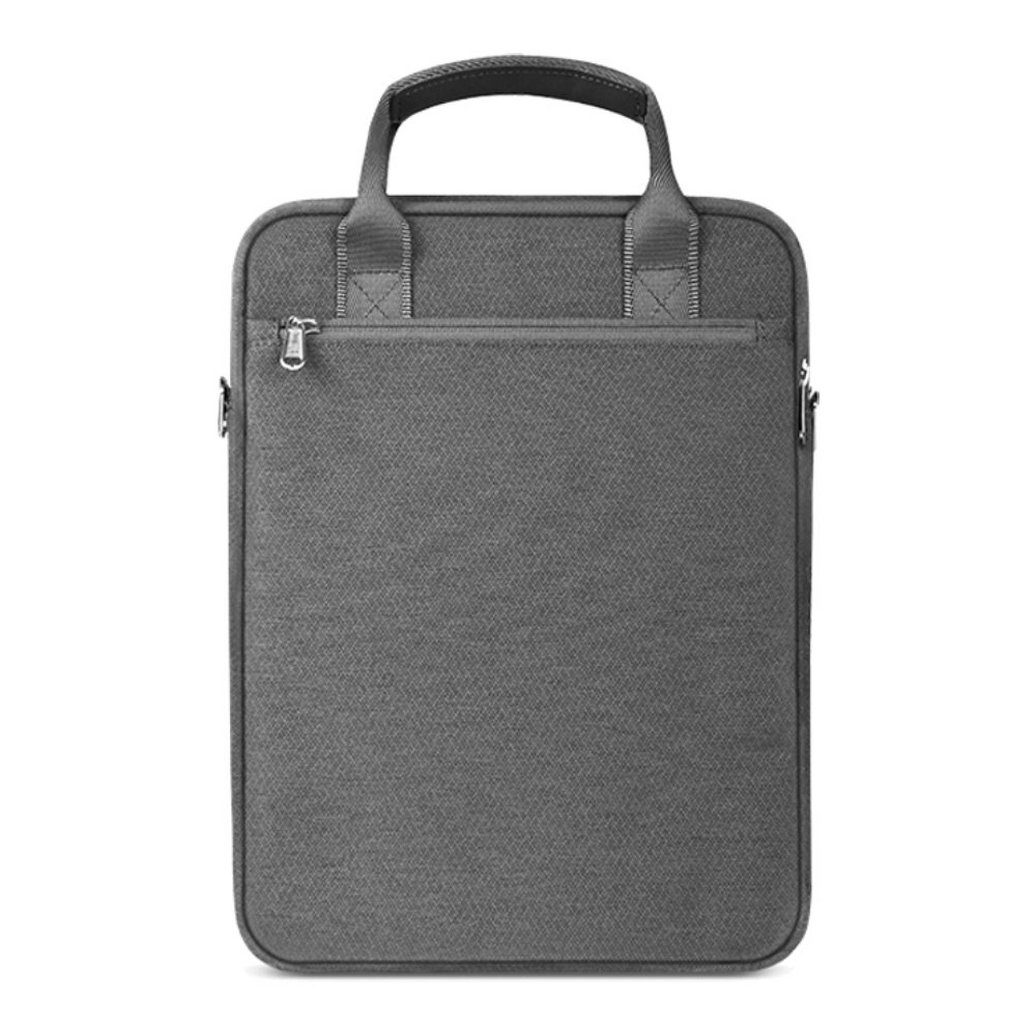 Wiwu Alpha Vertical Double Layer Bag For 13.3-inch Laptop - Grey