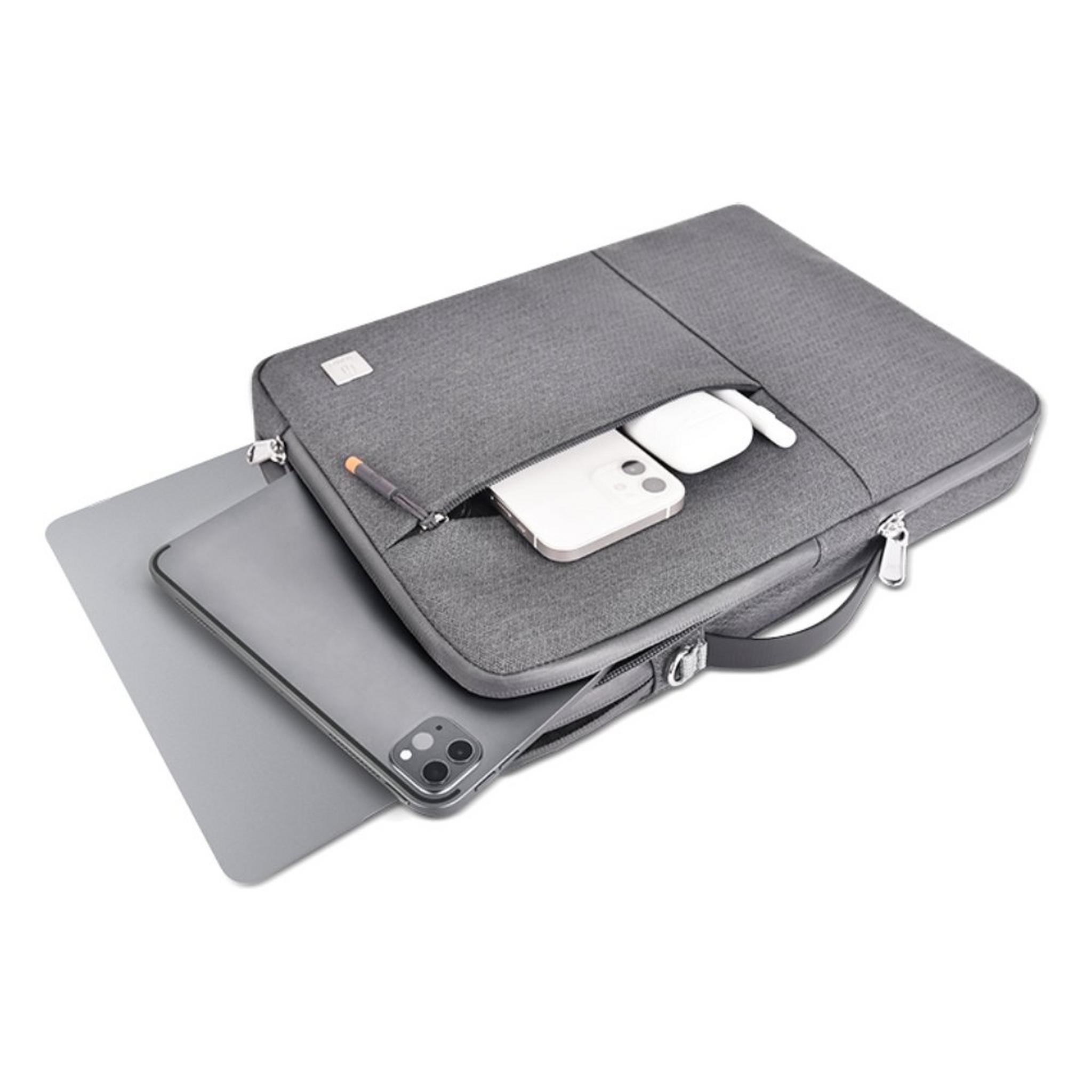 Wiwu Alpha Double Layer Sleeve Bag For 14-inch Laptop - Grey