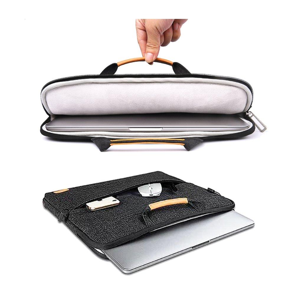 حقيبة اللابتوب الذكية لماك بوك آير بحجم 15.4 بوصة من ويو - أسود