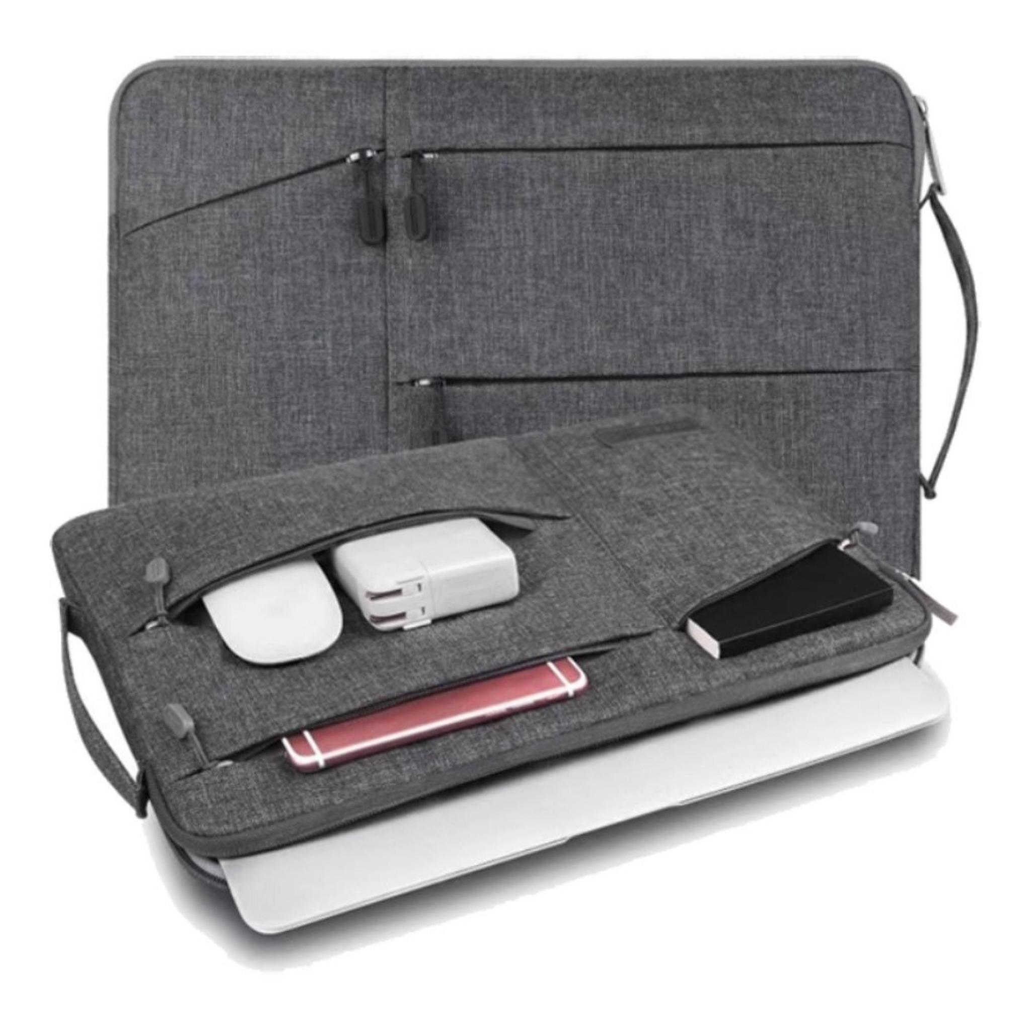 حقيبة بوكيت للابتوب بحجم 15.4 بوصة من ويو - رمادي