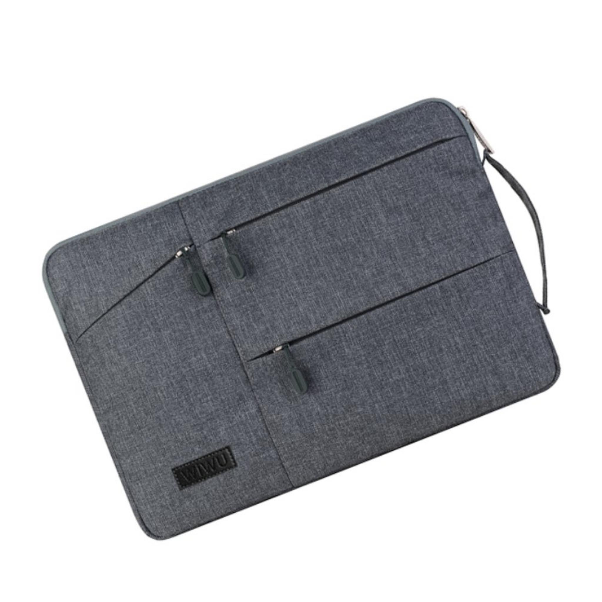 حقيبة بوكيت للابتوب بحجم 15.4 بوصة من ويو - رمادي