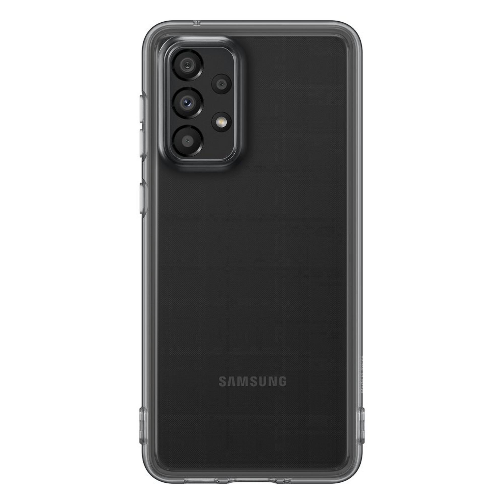 Samsung Galaxy A33 5G Soft Clear Cover | Black