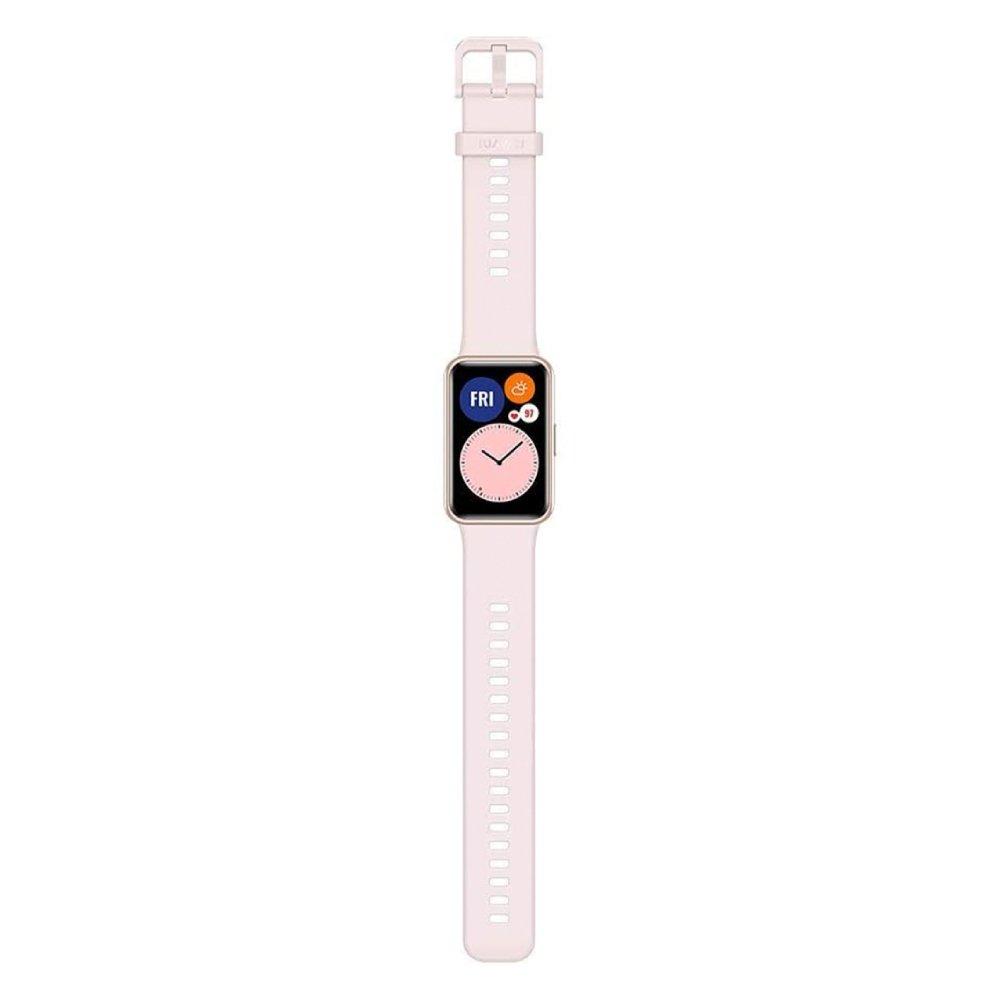 Huawei Watch Fit 2, 44mm, Aluminum body, Silicon Strap - Sakura Pink