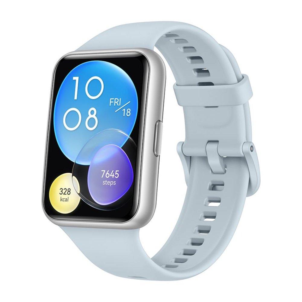 Huawei Watch Fit 2,44mm, Aluminum body, Silicon Strap - Isle Blue
