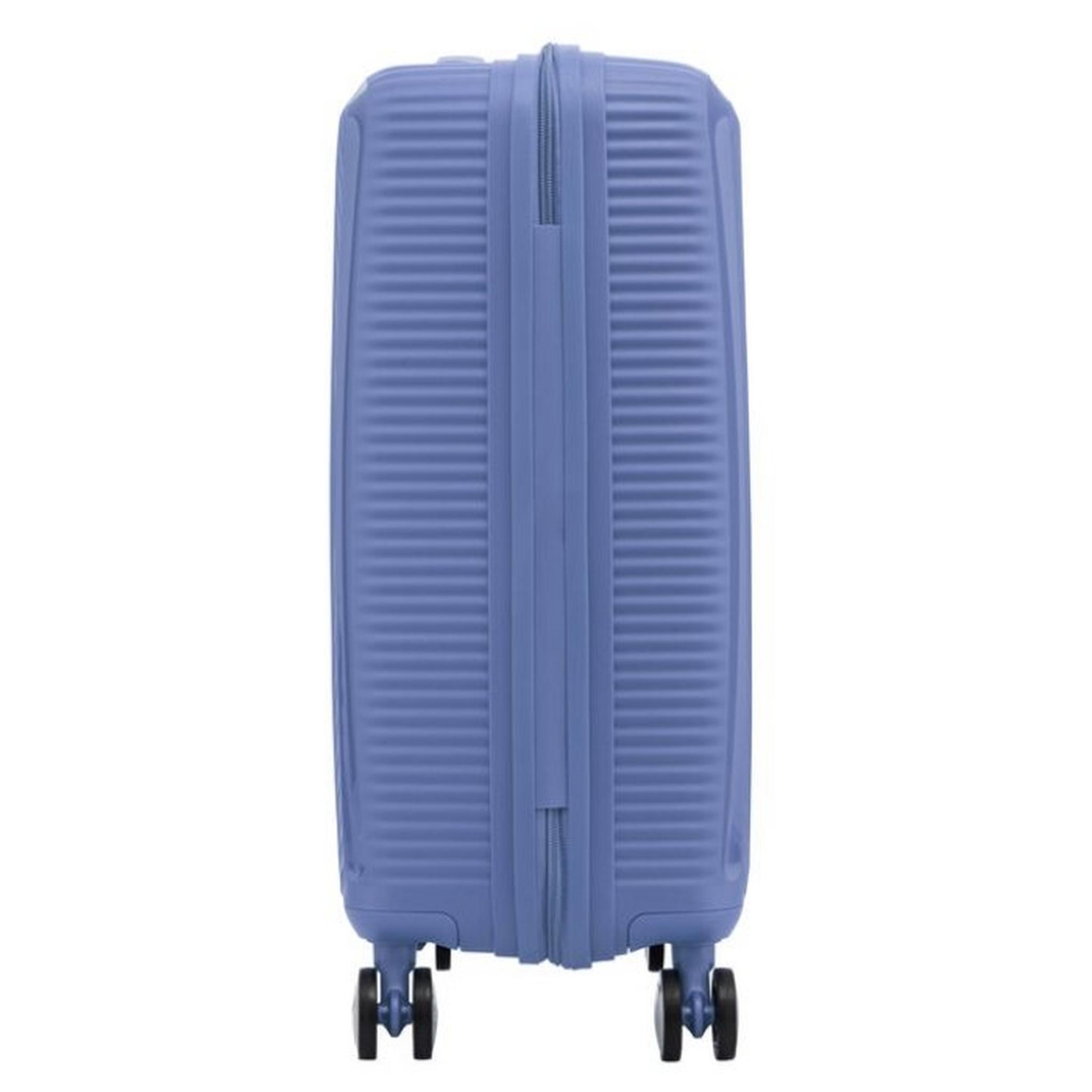 American Tourister Curio 55cm Hard Luggage - Blue