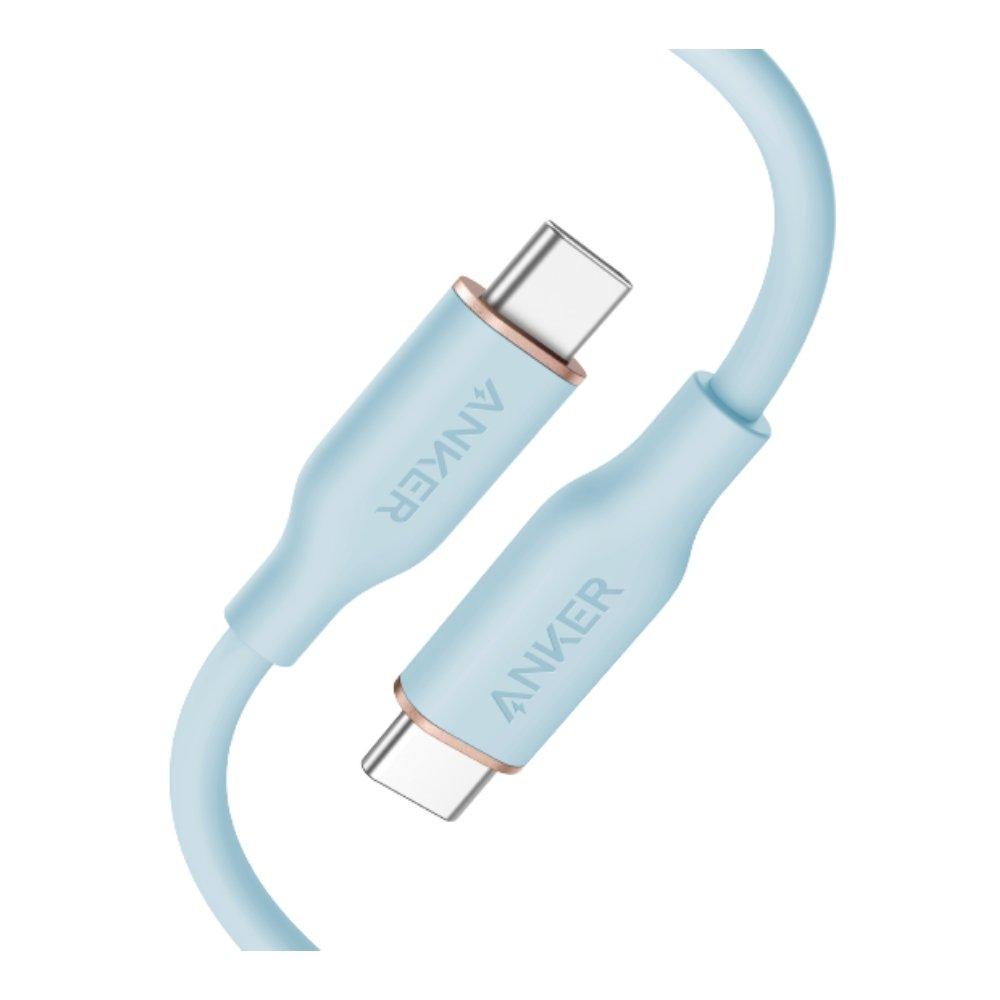 Anker PowerLine III Flow USB-C to USB-C 1.8M Cable - Blue