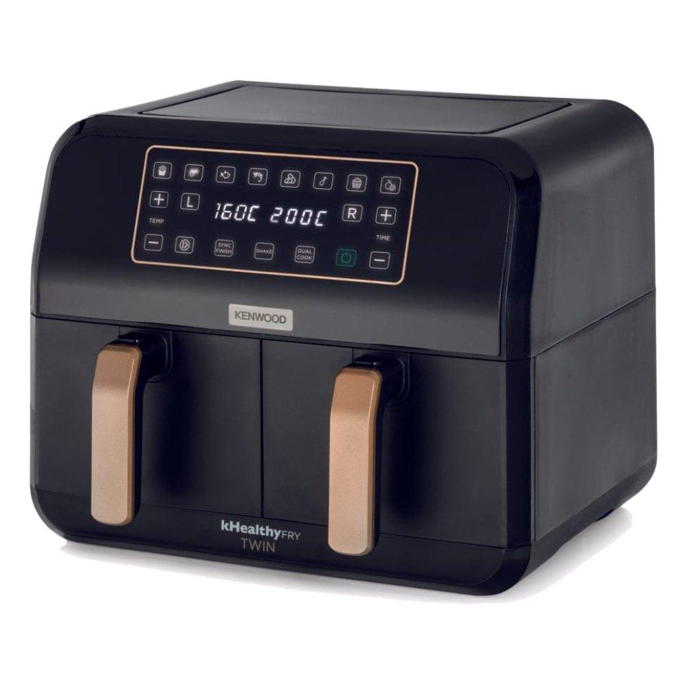 Kenwood 1700W 8L Double Basket Air Fryer Black Price Shop Online