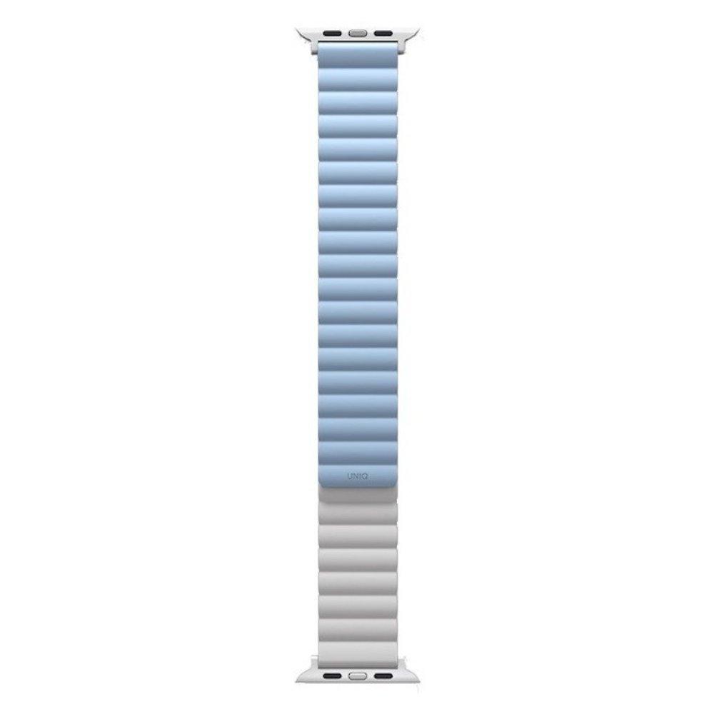 Uniq Revix Reversible Magnetic Apple Watch Strap 45mm White/Blue