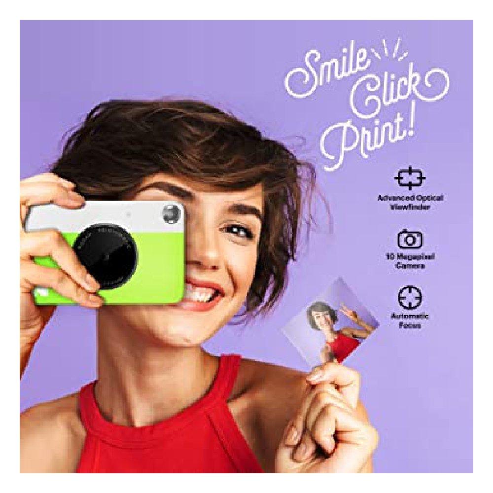 Kodak PRINTOMATIC Digital Instant Print Camera - Green