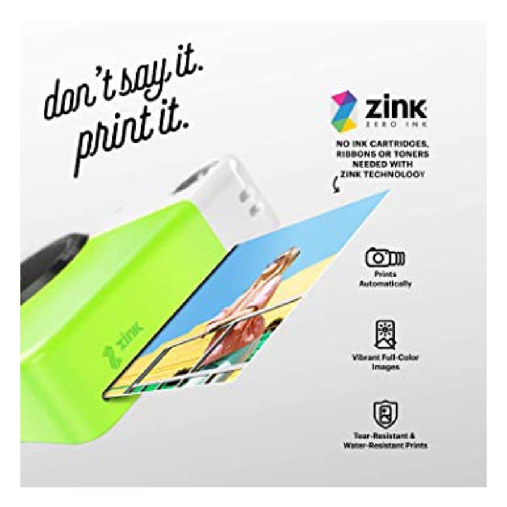 Kodak PRINTOMATIC Digital Instant Print Camera - Green