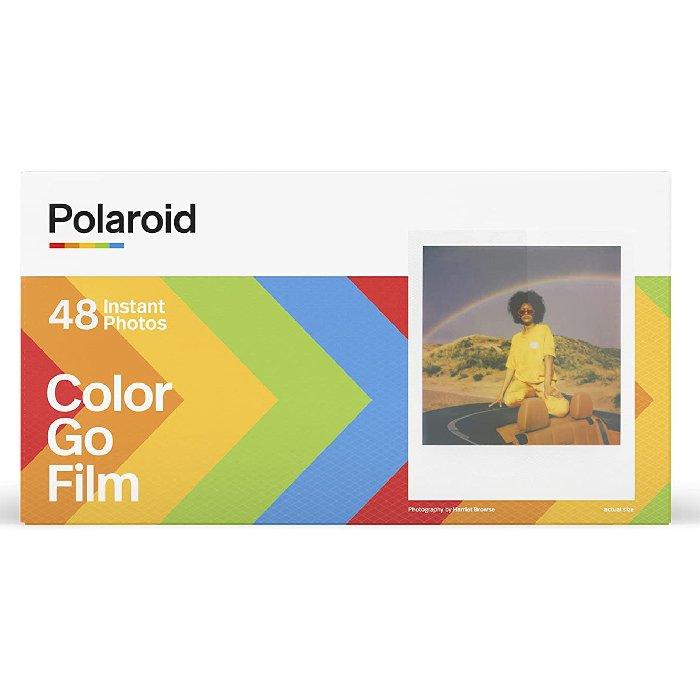 Polaroid Go Color Film,48 Photos, 3 Double Packs Bulk Film, (6212