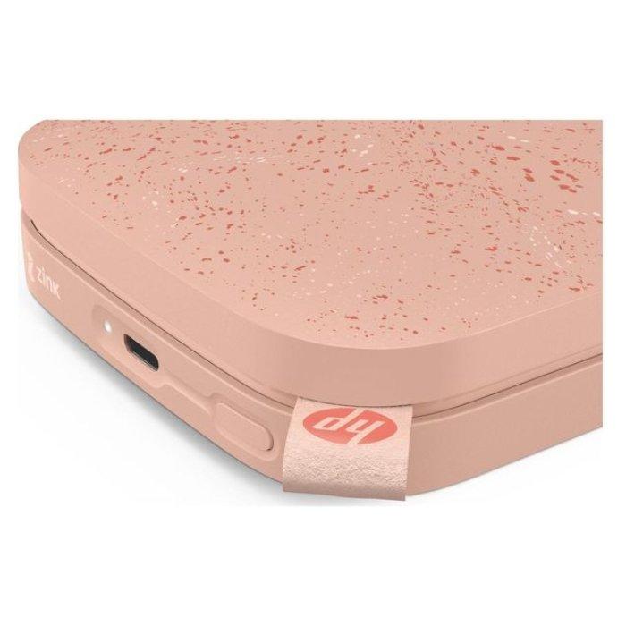 طابعة الصور الفورية اسبوكيت من اتش بي - وردي