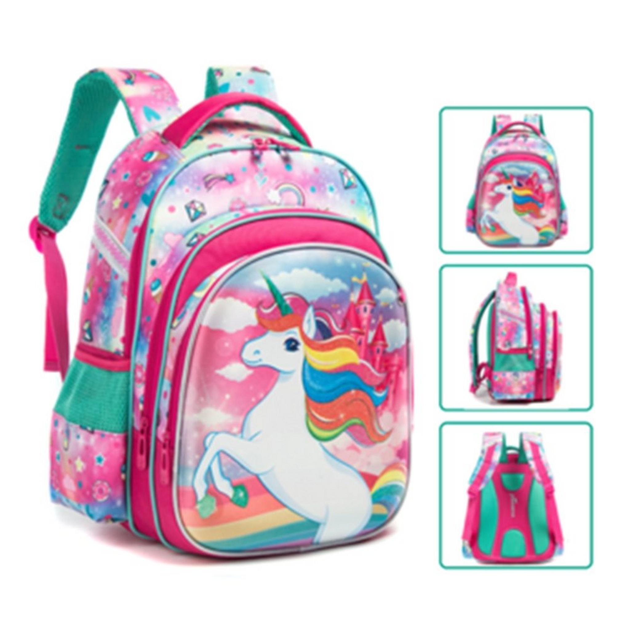 Riwbox Unicorn Backpack - Pink