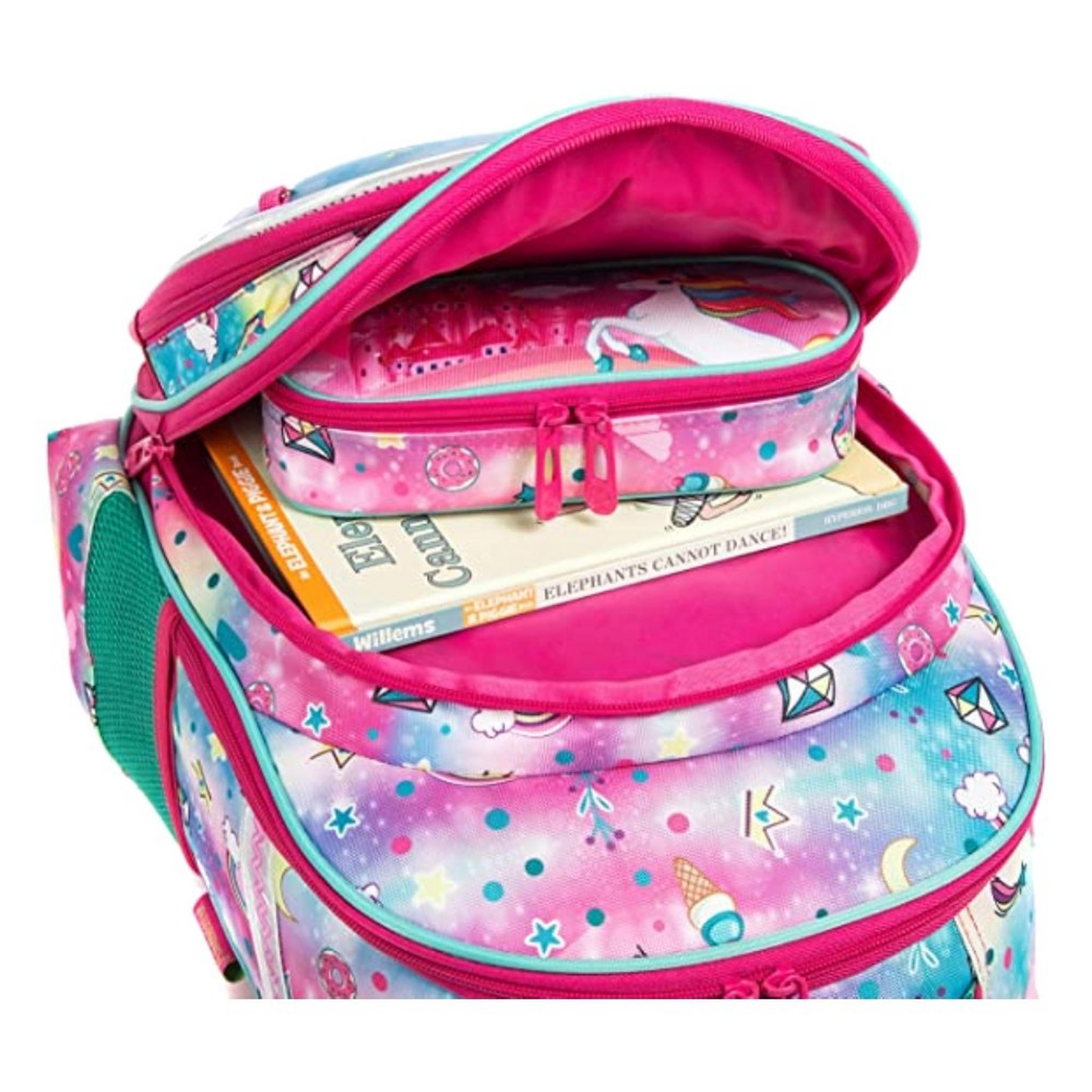 Riwbox Unicorn Backpack - Pink