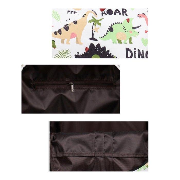 حقيبة ظهر ديناصورات من ريبوكس - أبيض