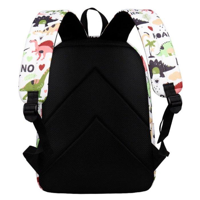 حقيبة ظهر ديناصورات من ريبوكس - أبيض