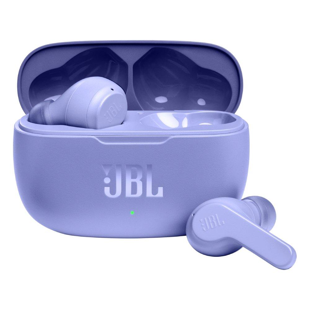Buy Jbl true wireless headphones - purple (jblw200twspur) in Saudi Arabia
