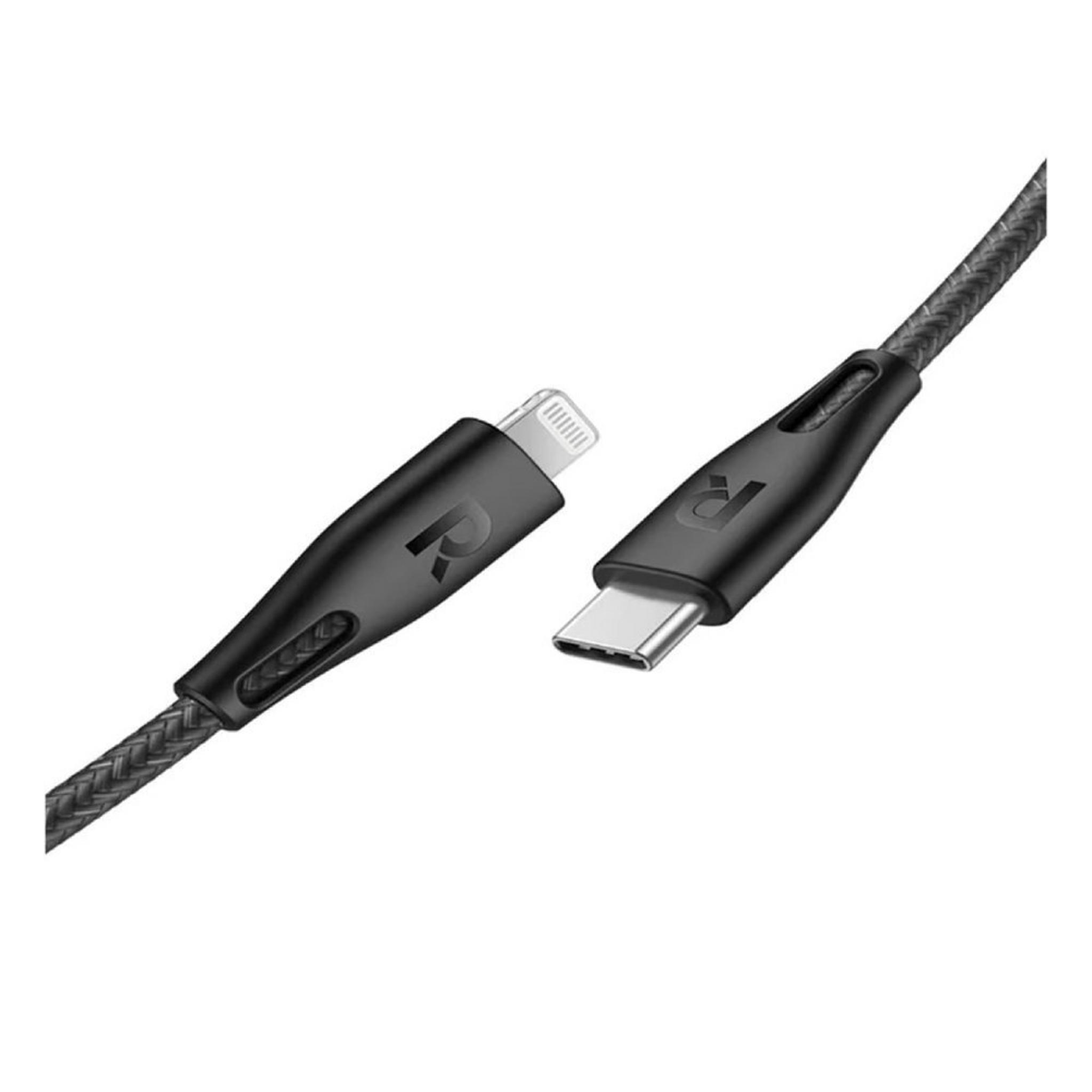 RAVPower Type-C to Lightning Cable 1.2m Nylon | Green (RP-CB1017)
