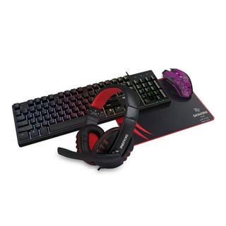 Buy Datazone 4-in-1 bundle, keyboard, mouse, headphone, mouse pad in Saudi Arabia