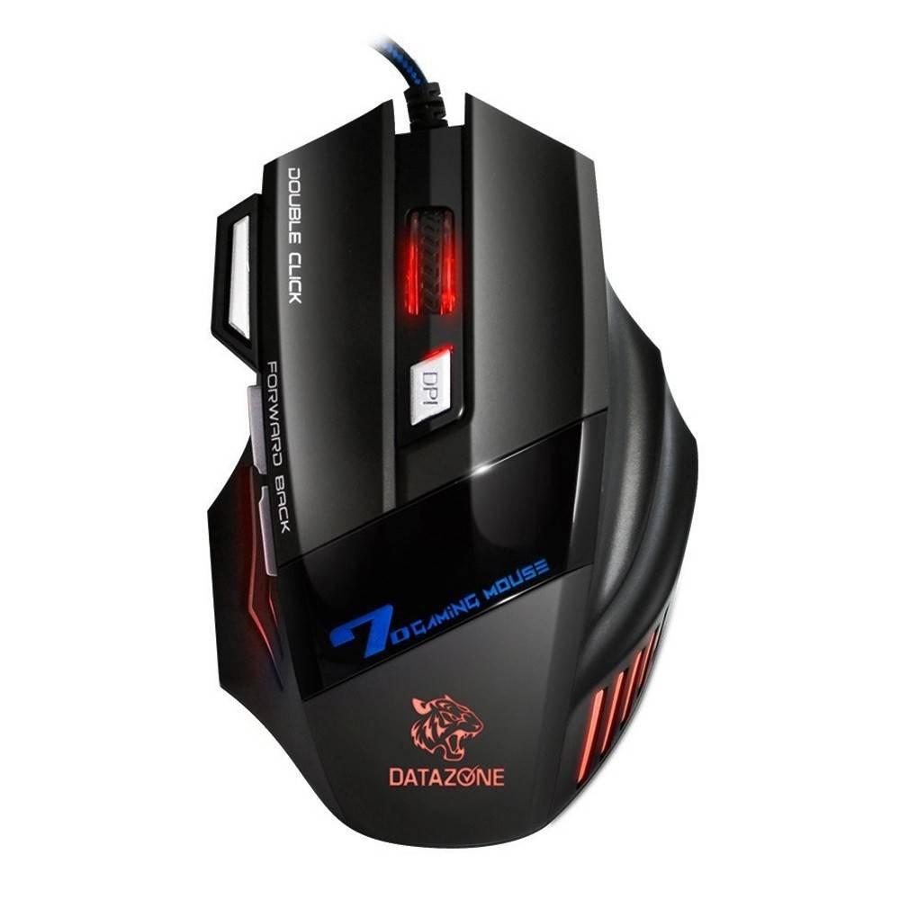 Datazone X7 RGB Wired Gaming Mouse – Black