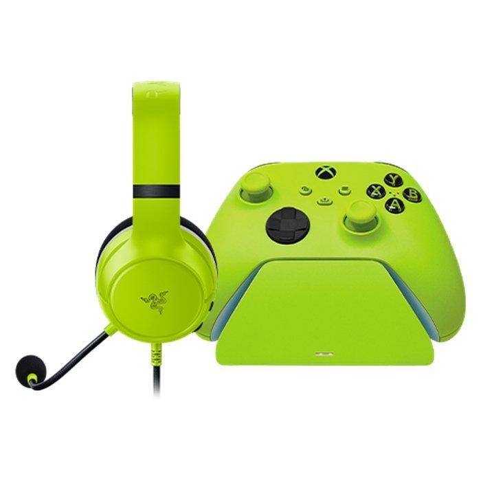 Razer Essential Duo Bundle for Xbox - Electric Volt (Controller sold separately)