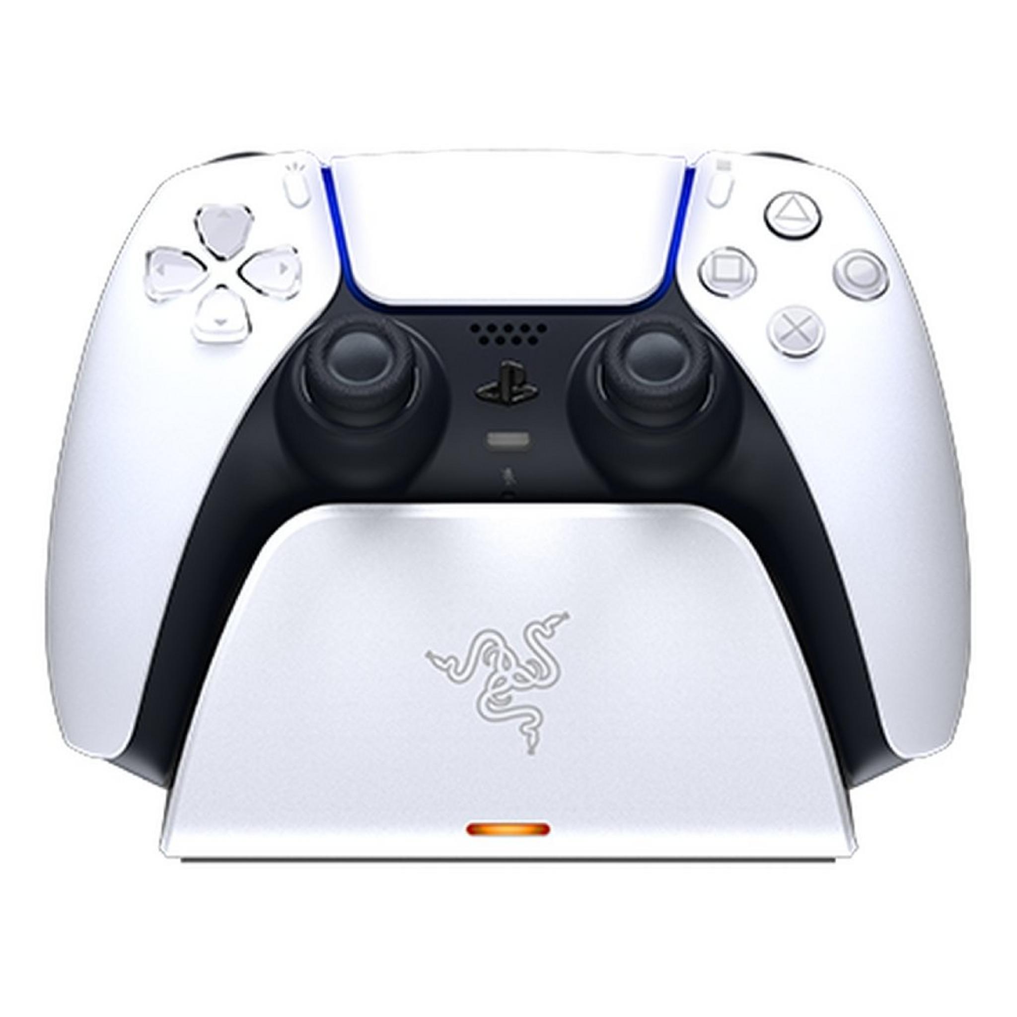Razer Universal Quick Charging Stand for PS5 - White (Controller sold separately)
