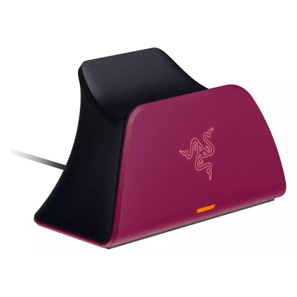 حامل الشحن السريع ريزر لجهاز بليستيشن 5 - أحمر (تُباع وحدة التحكم بشكل منفصل)