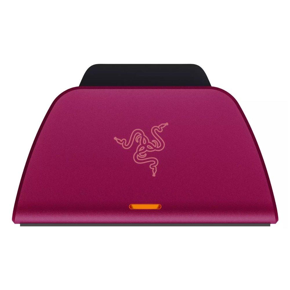 حامل الشحن السريع ريزر لجهاز بليستيشن 5 - أحمر (تُباع وحدة التحكم بشكل منفصل)