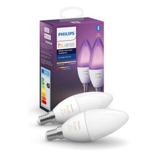 Buy Philips hue b39-e14 4w candle - 2 pieces, phi-929002294205 in Kuwait