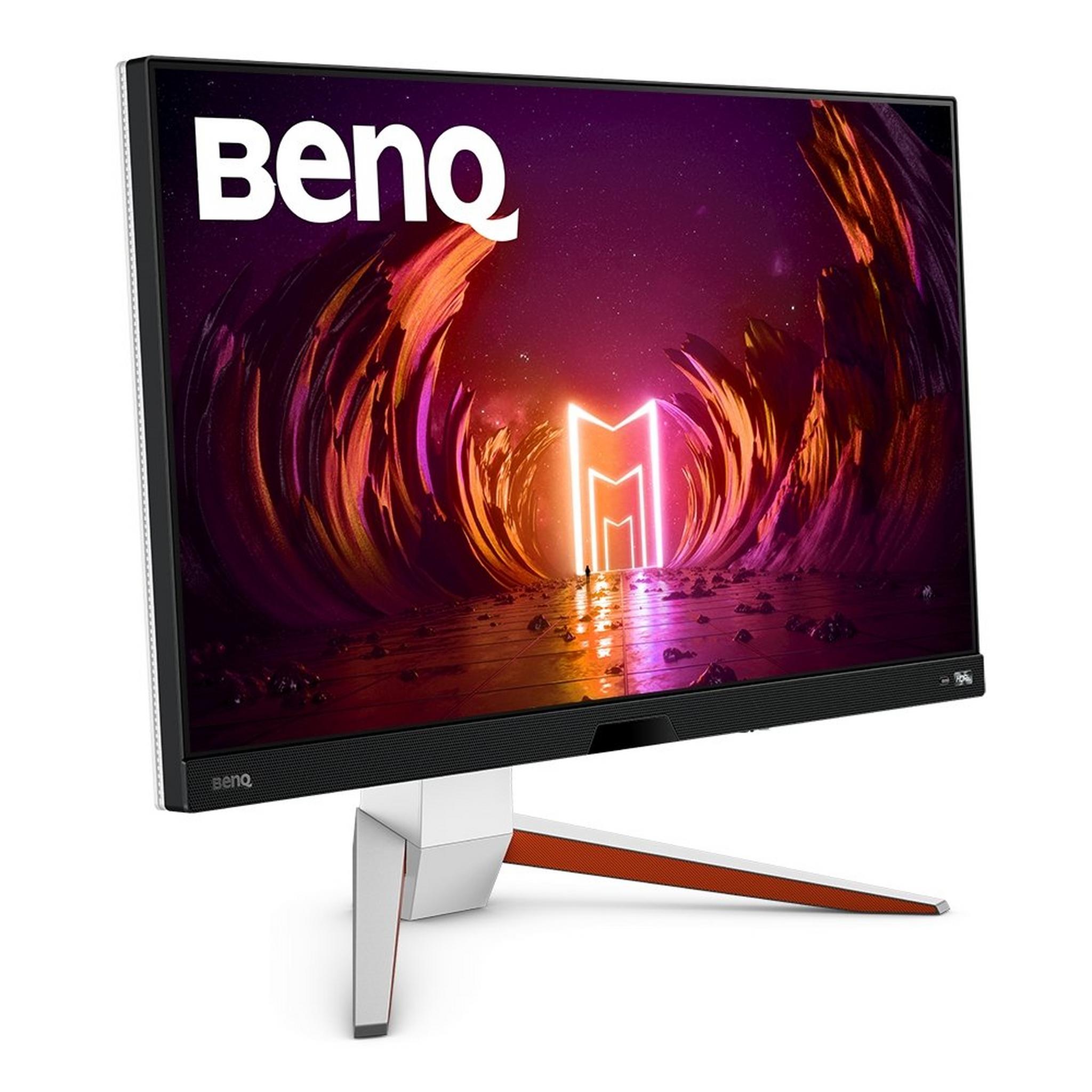 BenQ EX2710U Gaming Monitor, 27 inch 4K UHD, HDMI 2.1, 144HZ, 1MS, HDRi (EX2710U) - White