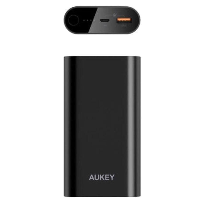Aukey 10050mAh Quick Charge 3.0 Power Bank - Black